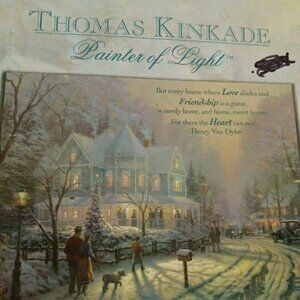 Ceaco Thomas Kinkade Puzzle 500 Oversized Pieces 27×20" Used.